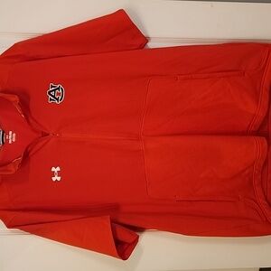 Mens XXL Auburn Tigers Under Armour quarter zip Cage Jacket